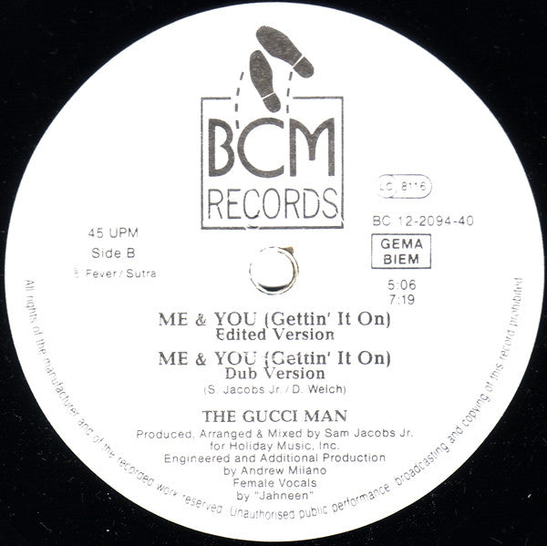 Gucci Man - Me & You (Gettin' It On)