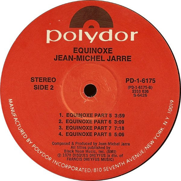 Jean-Michel Jarre - Equinoxe