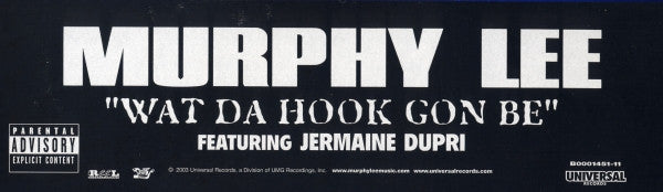 Murphy Lee - Wat Da Hook Gon Be