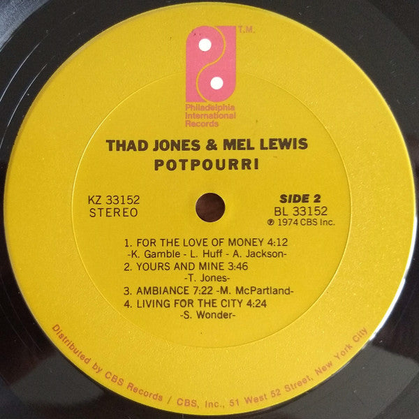 Thad Jones & Mel Lewis - Potpourri