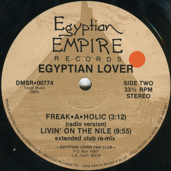 Egyptian Lover - Freak-A-Holic (Re-mix)