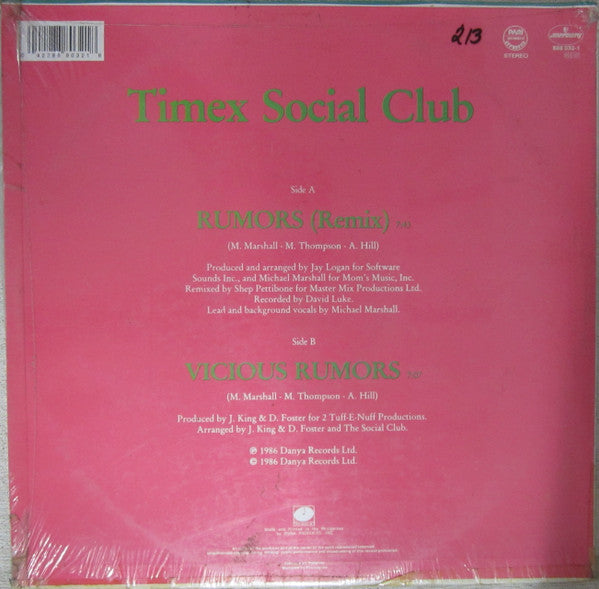 Timex Social Club - Rumors (Remix)