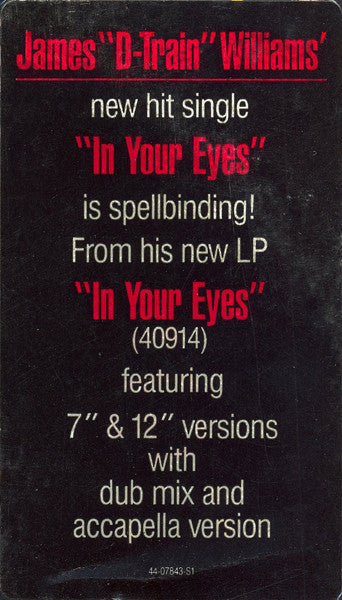 James "D-Train" Williams - In Your Eyes