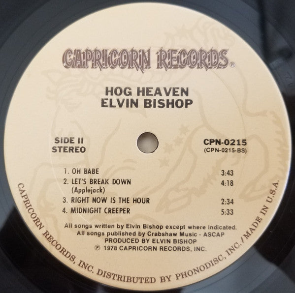 Elvin Bishop - Hog Heaven