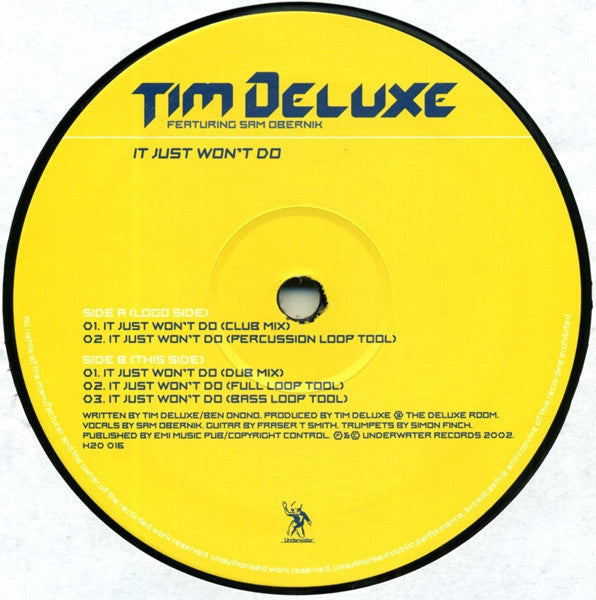 Tim Deluxe - It Just Won't Do