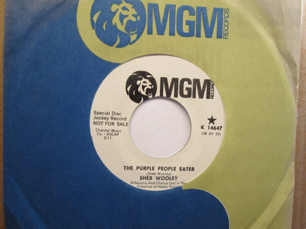 Sheb Wooley - The Purple People Eater / I Cannot Believe You're Mine