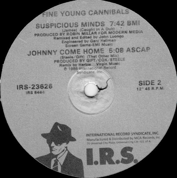 Fine Young Cannibals - Suspicious Minds