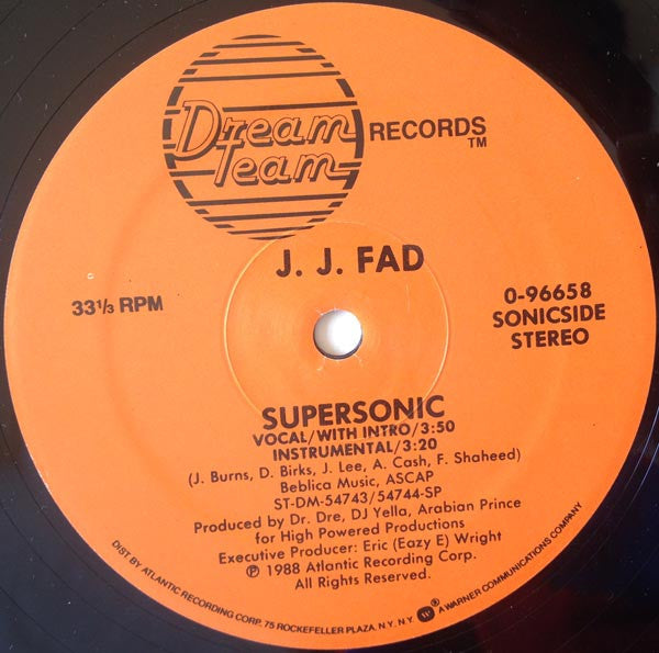 J.J. Fad - Supersonic