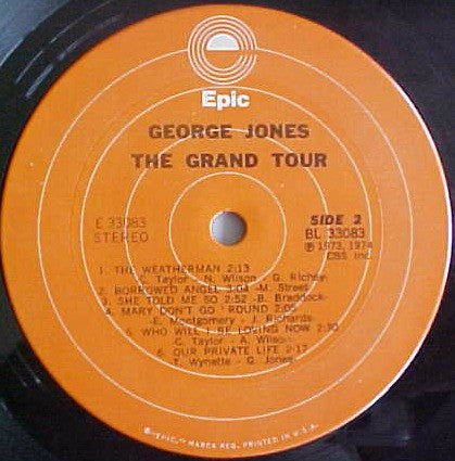George Jones (2) - The Grand Tour