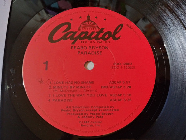Peabo Bryson - Paradise