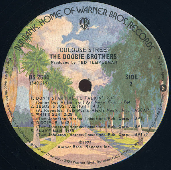 The Doobie Brothers - Toulouse Street