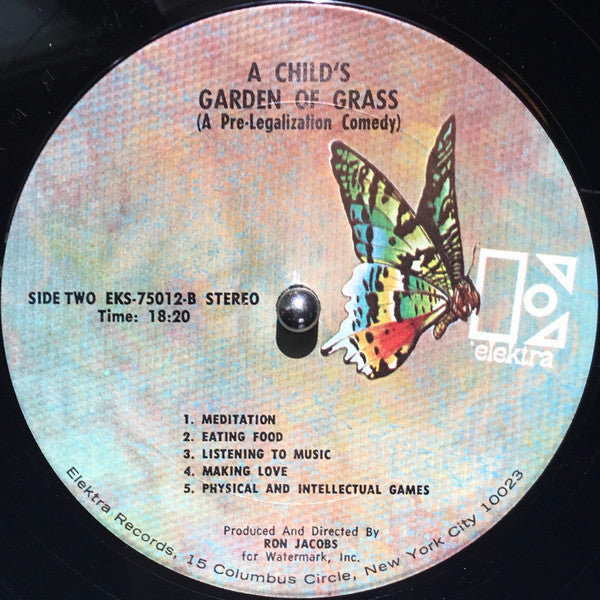 Ron Jacobs (2) - A Child's Garden Of Grass (A Pre-Legalization Comedy)