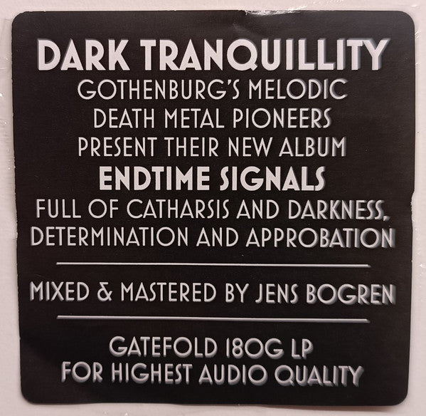 Dark Tranquillity - Endtime Signals