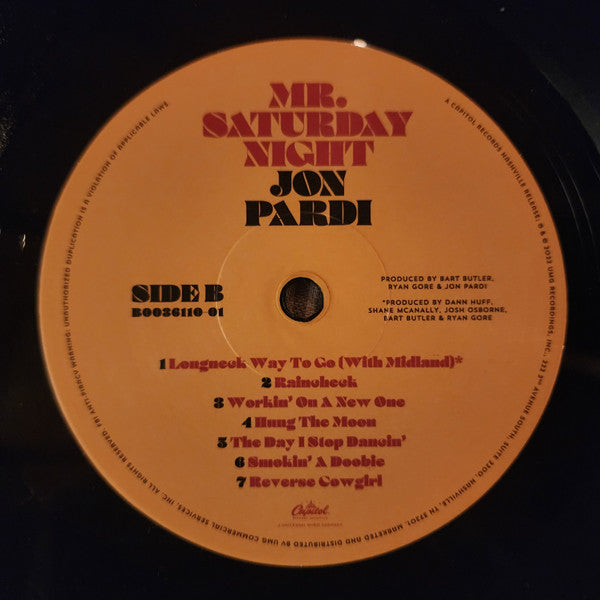Jon Pardi - Mr. Saturday Night