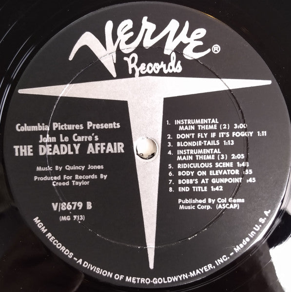 Quincy Jones - The Deadly Affair (The Original Sound Track Album)