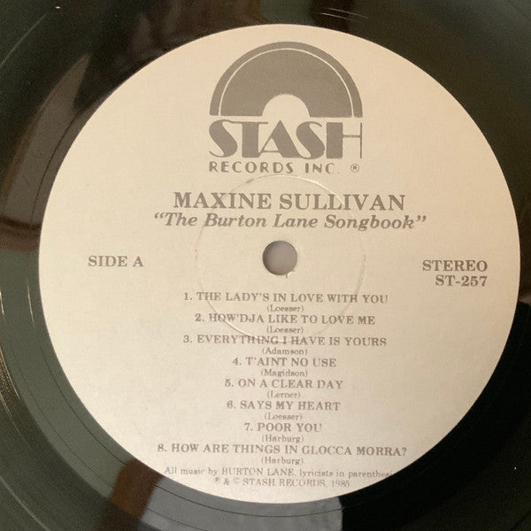 The Lady's In Love With You (Maxine Sullivan Sings The Music Of Burton Lane)