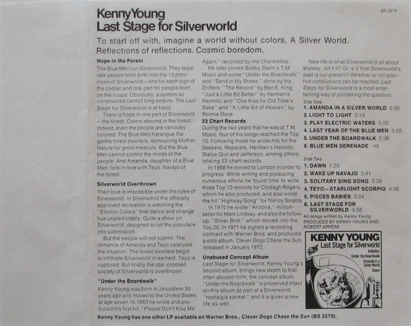 Kenny Young - Last Stage For Silver World