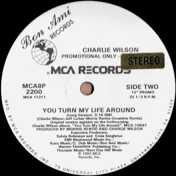 Charlie Wilson - You Turn My Life Around