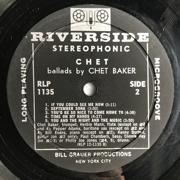 Chet Baker - Chet (1st Stereo Press, Deep Groove, 1959)