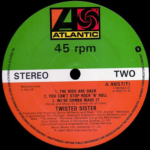 Twisted Sister - We're Not Gonna Take It