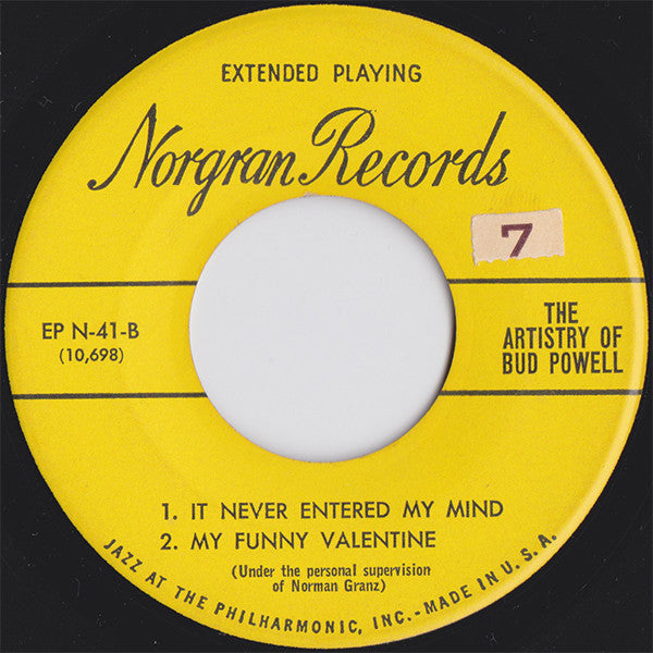 The Artistry Of Bud Powell