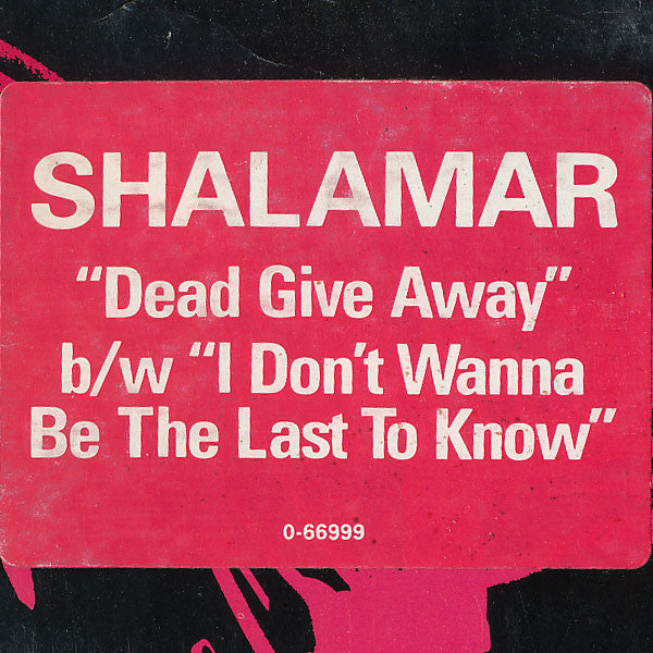 Shalamar - Dead Giveaway