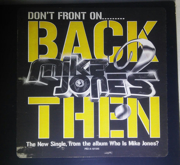 Mike Jones (2) - Back Then