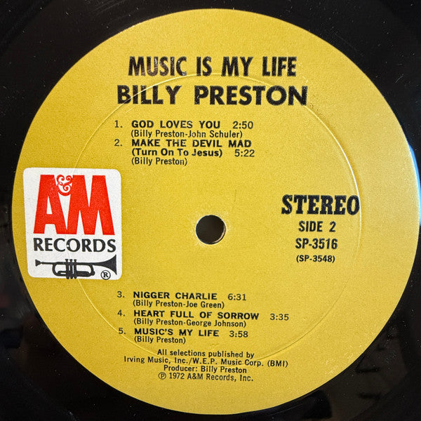 Billy Preston - Music Is My Life
