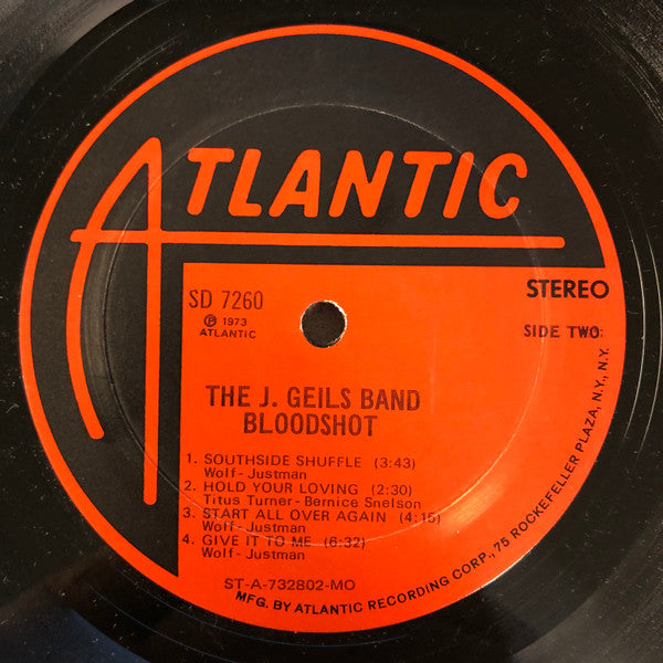 The J. Geils Band - Bloodshot