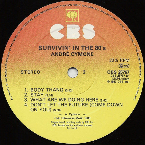 André Cymone - Survivin' In The 80's