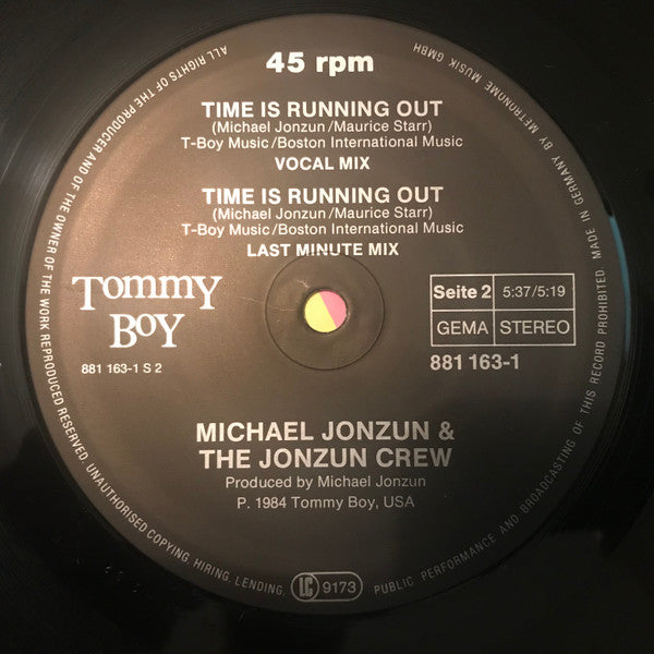 The Jonzun Crew - Time Is Running Out