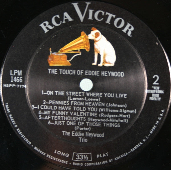 Eddie Heywood Trio - The Touch Of Eddie Heywood