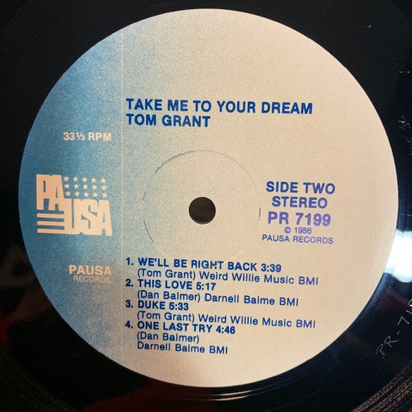 Tom Grant (2) - Take Me To Your Dream