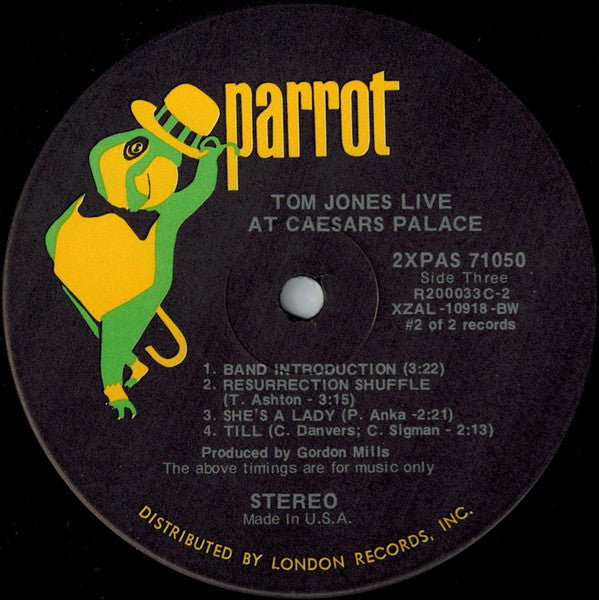 Tom Jones - Live At Caesar's Palace