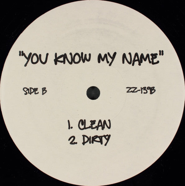 Unknown Artist - Right Thurr (G-Mix) / You Know My Name