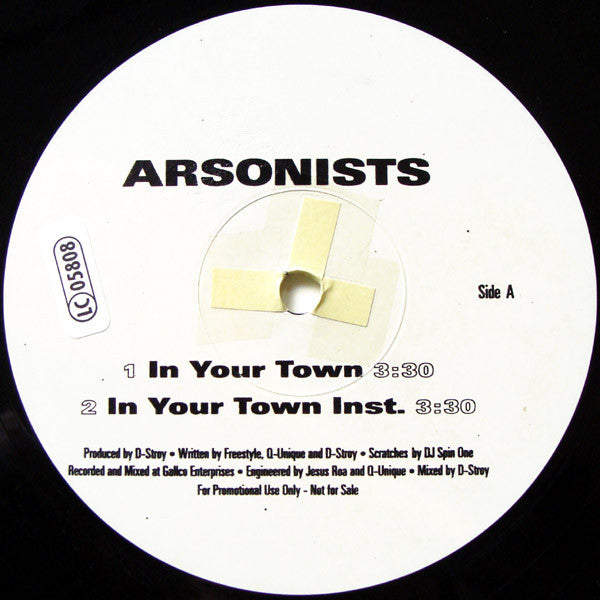The Arsonists - Pyromaniax / In Your Town