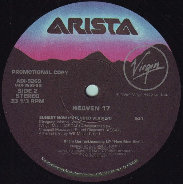 Heaven 17 - Sunset Now
