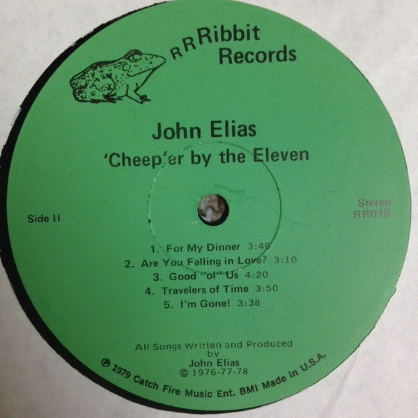 John Elias - Cheep'er By The Eleven
