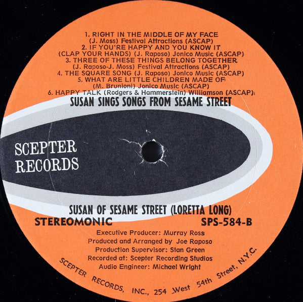 Susan Robinson - Susan Sings Songs From Sesame Street