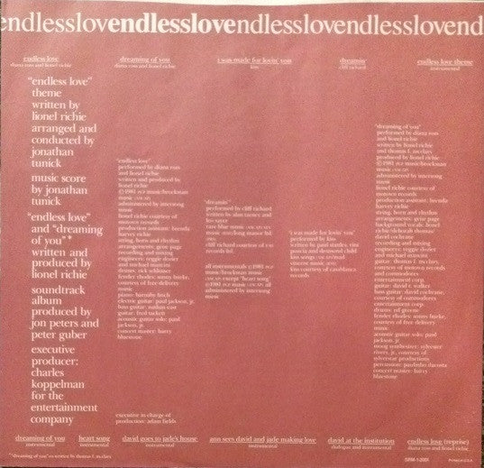 Various - Endless Love / Original Motion Picture Soundtrack
