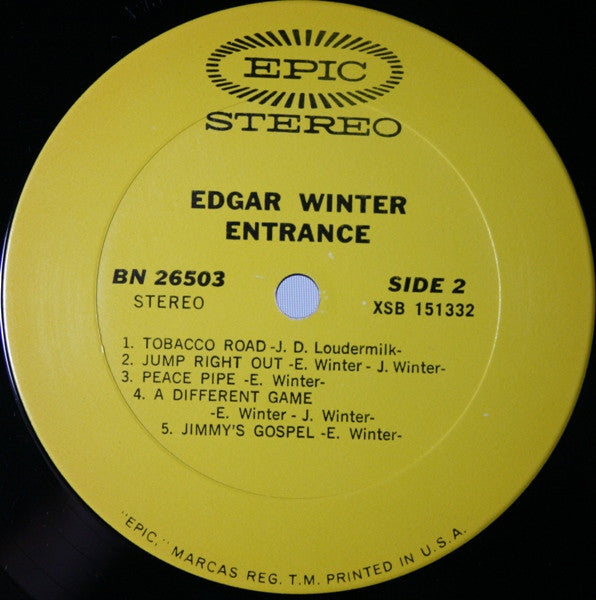 Edgar Winter - Entrance