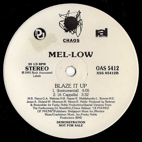 Mel-Low - Blaze It Up