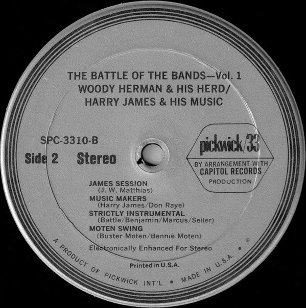 Woody Herman & The Herd - The Battle Of The Bands - Vol. 1