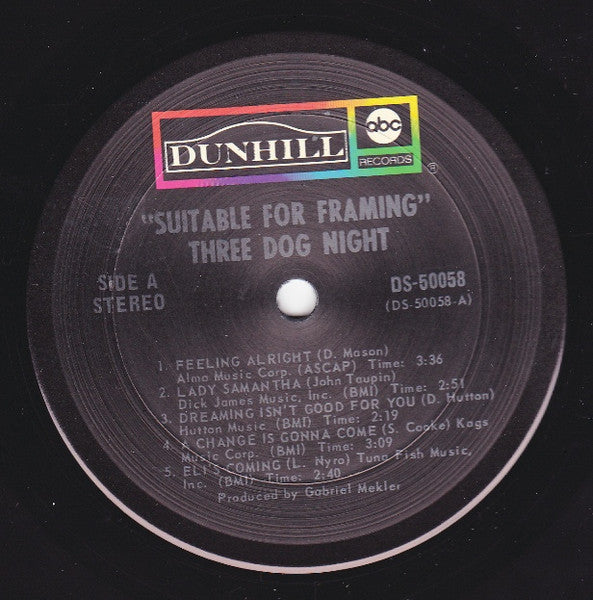 Three Dog Night - Suitable For Framing