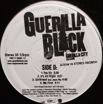Guerilla Black - Guerrilla City