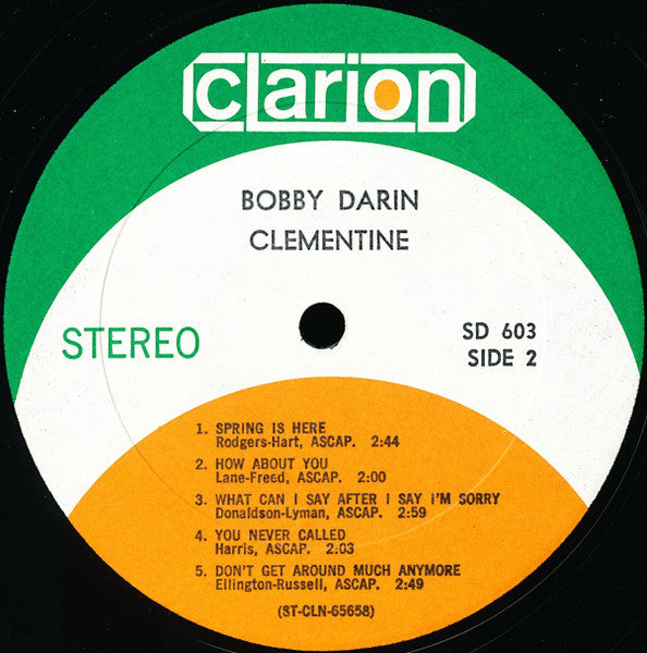 Bobby Darin - Clementine