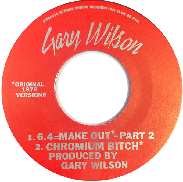 Gary Wilson - 6.4 = Make Out