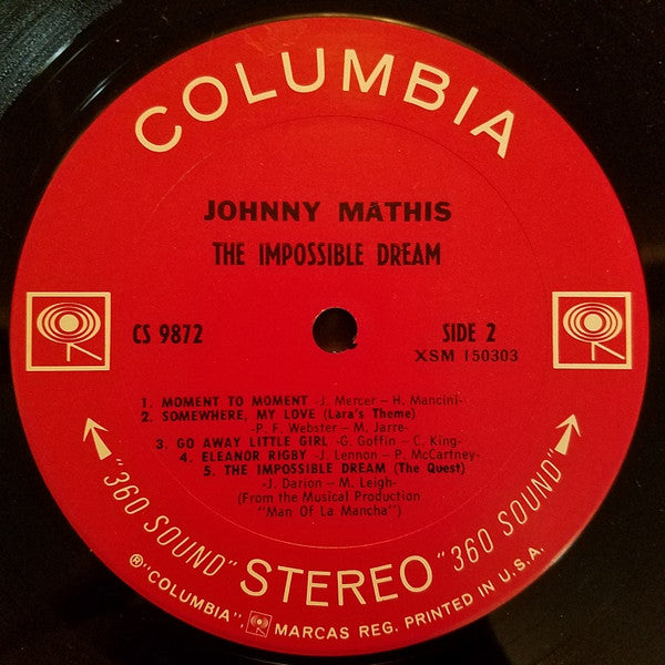 Johnny Mathis - The Impossible Dream