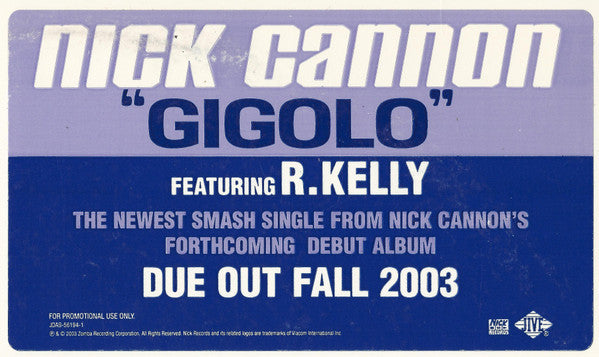 Nick Cannon - Gigolo