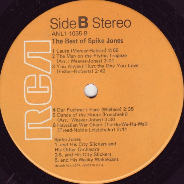 The Best Of Spike Jones